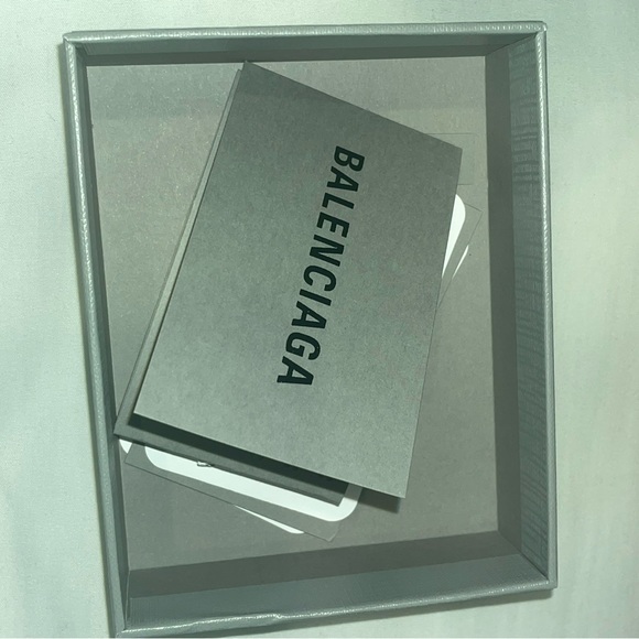 BALENCIAGA Accordion Card Holder Blue - Picture 7 of 8